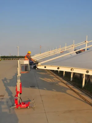 plataforma aérea de trabajo amp20