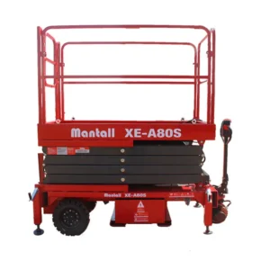 xe-a80s auxiliary drive scissor lift