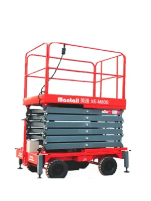 xe-m80s push around scissor lift