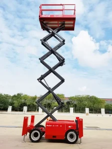 XE120RT Rough Terrain Scissor Lift - immagine 2